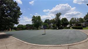 Chelsea Park - Cracks Repaired and Green Sealer Coat Applied to Paved Area 