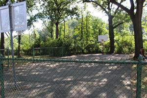 Photo of the Basketball Court at Allwood Park.