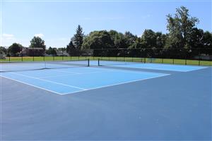 Photo of the Tennis Courts at Dudiak Park.