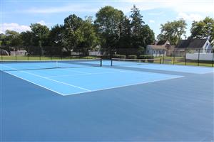 Photo of the Tennis Courts at Latteri Park.