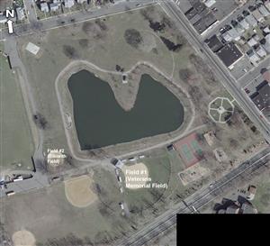 Aerial Photo of Main Memorial Park.