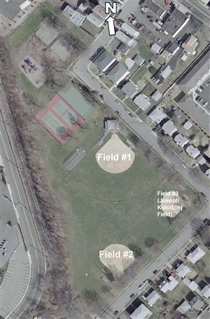 Aerial Photo of Sperling Park.